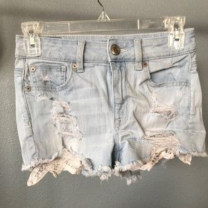 Women's jean shorts